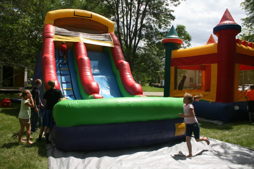 Inflatables at Finn Fest 2013