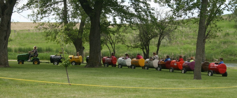 Barrel train at Finn Fest 2013