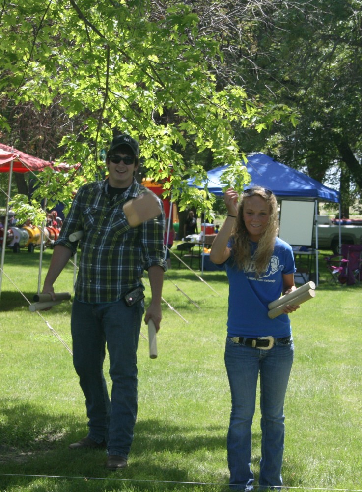 Playing kubb, Finn Fest 2013