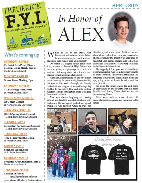 Frederick FYI News April 2017