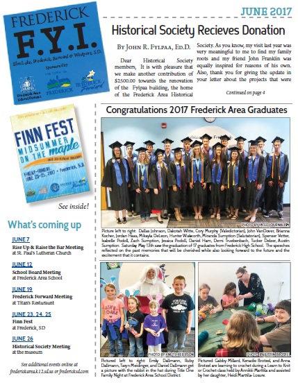 Frederick FYI Newsletter June 2017