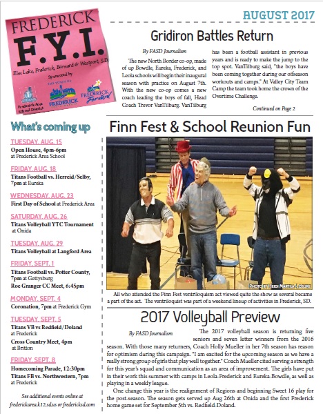 Frederick FYI News 2017